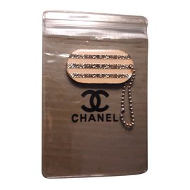 Chanel-Ciondoli-Argento,Beige