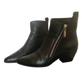 Saint Laurent-Ankle boots-Black