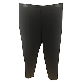 Pantalon Carotte Noir Sandro Taille 38 Noir