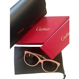 Cartier Oculos escuros Rosa