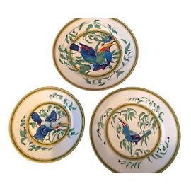 Conjunto de louça de porcelana Hermès Multicor