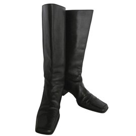 Hermès Bottes Noir