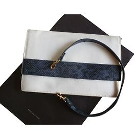 Zara Pochettes Blanc Bleu