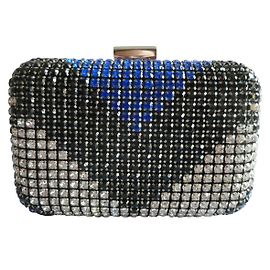 Zara clutch di cristallo Multicolore