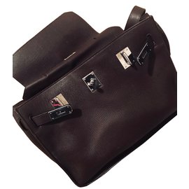 Hermès-Shoulder bag-Brown