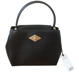 Autre Marque-Pourchet Handbags-Black