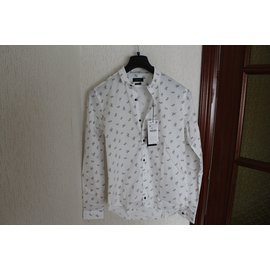 Zara-Chemises-Blanc