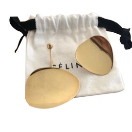 Céline Orecchini di petali d'oro D'oro