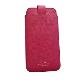 Smythson Panama-Fall Pink