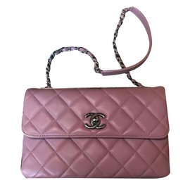 Chanel-Bolsos de mano-Rosa