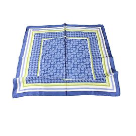 Coach Silk scarves White Blue Green