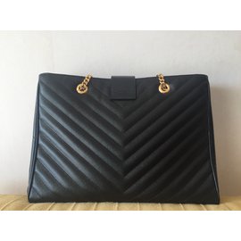 Saint Laurent-Handbags-Black