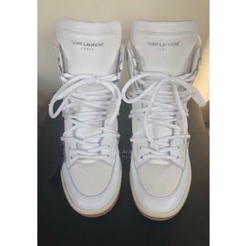 Saint Laurent-Ankle boots-White