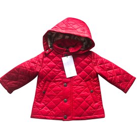 Burberry-Sandales enfant-Rouge