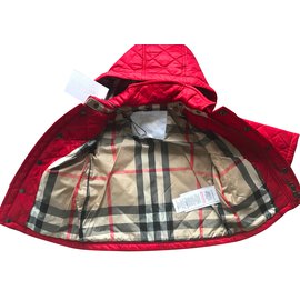 Burberry-Kids Sandals-Red