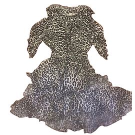 Faith Connexion Robes Imprimé léopard
