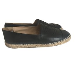 Chanel-espadrillas-Nero