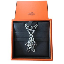 Hermès Collares largos Plata