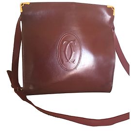 Cartier Borsa vintage Bordò