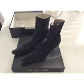 Sergio Rossi-Ankle boots-Black
