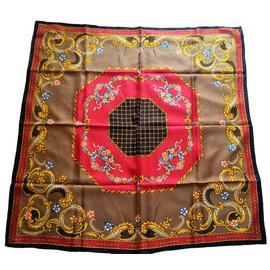 Faberge Sciarpe di seta Multicolore