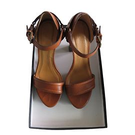 Massimo Dutti Calcanhares Marrom