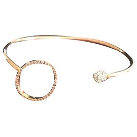 Autre Marque Bracciale semi rigido ZOCCAI in oro rosa e diamanti D'oro