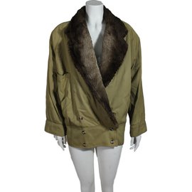 Emanuel Ungaro Jacket Brown Beige