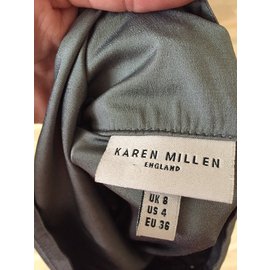 Karen Millen-Tops-Silber