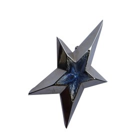 Thierry Mugler Pins e spille Argento Blu