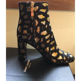 Saint Laurent-Loulou ankele boots-Multiple colors