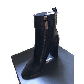 Saint Laurent-Ankle boots-Blue
