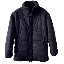 Prada full zip down jacket Blue