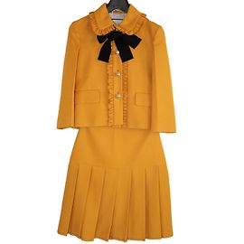 Gucci Terno de saia Mostarda