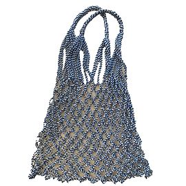 Céline fish net bag Blue