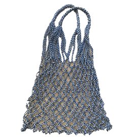 Céline borsa da pesca Blu