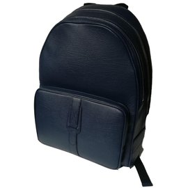 Lancel-Backpacks-Black,Navy blue