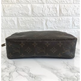 Louis Vuitton-Purses, wallets, cases-Brown,Dark brown