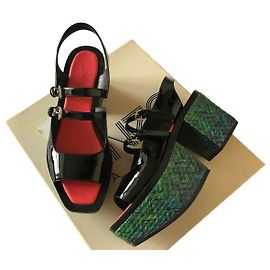 Kenzo Platform Sandal Black
