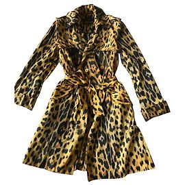Roberto Cavalli Gabardina Estampado de leopardo