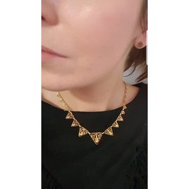Vintage-Halsketten-Golden