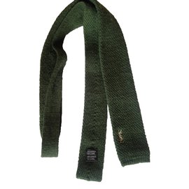 Yves Saint Laurent-ties-Olive green