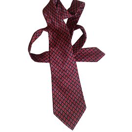 Yves Saint Laurent Cravatte Rosso