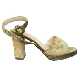 Christian Louboutin-sandals-Green