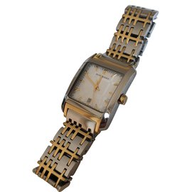 Burberry-Relógios finos-Dourado