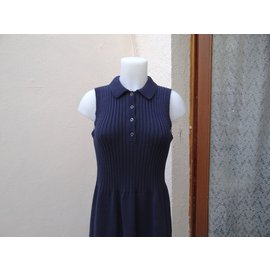 Prada-Vestidos-Azul marinho