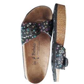 Birkenstock-Kids Sandals-Black
