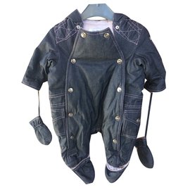 Baby Dior-Girl Coats outerwear-Pink,Blue