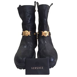 Gianni Versace boots Black