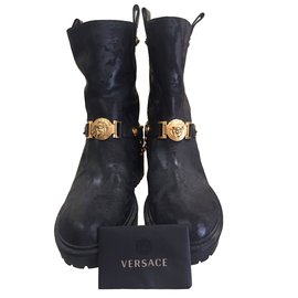Gianni Versace-Botas-Negro